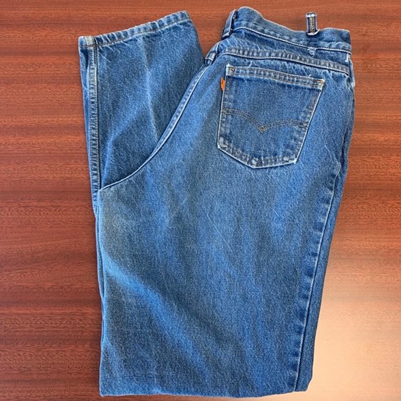 Vtg 554 Levi's Orange Tab 100% Cotton USA Made - Picture 1 of 12